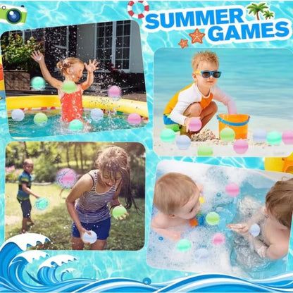 Reusable Water Bomb Splash Balls for Kids