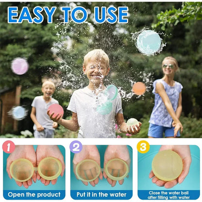 Reusable Water Bomb Splash Balls for Kids